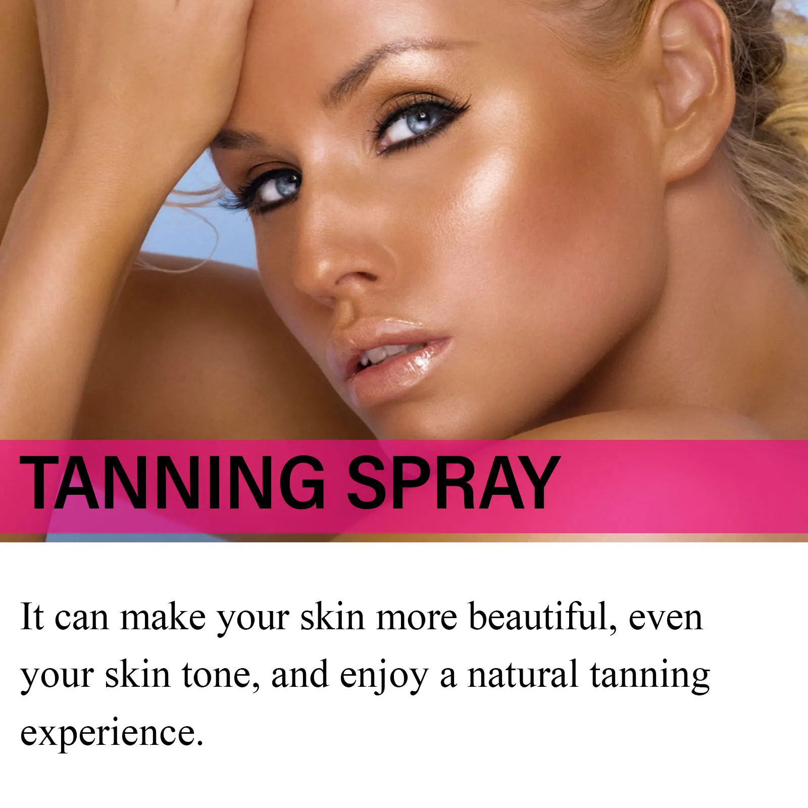 Self Tanning Spray Intensive Bronzing Brown Sunless Sun Kissed Browning Preventing Sunburn Accelerating Blackening Tanning Mist
