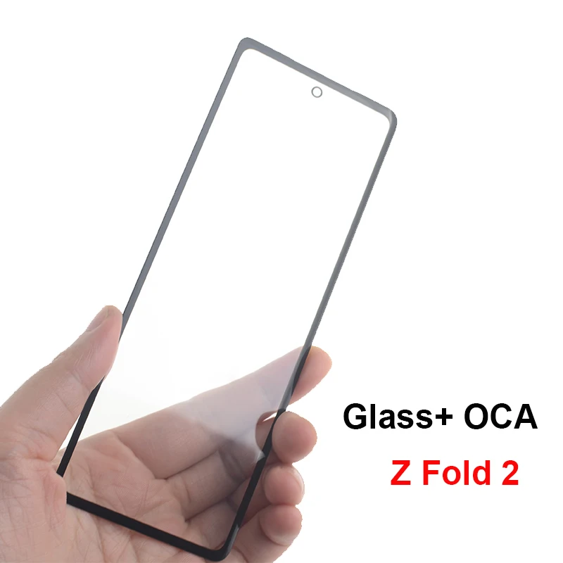 Premium LCD Screen Outer Glass with Laminated OCA Glue - Front Touch Screen Panel Replacement