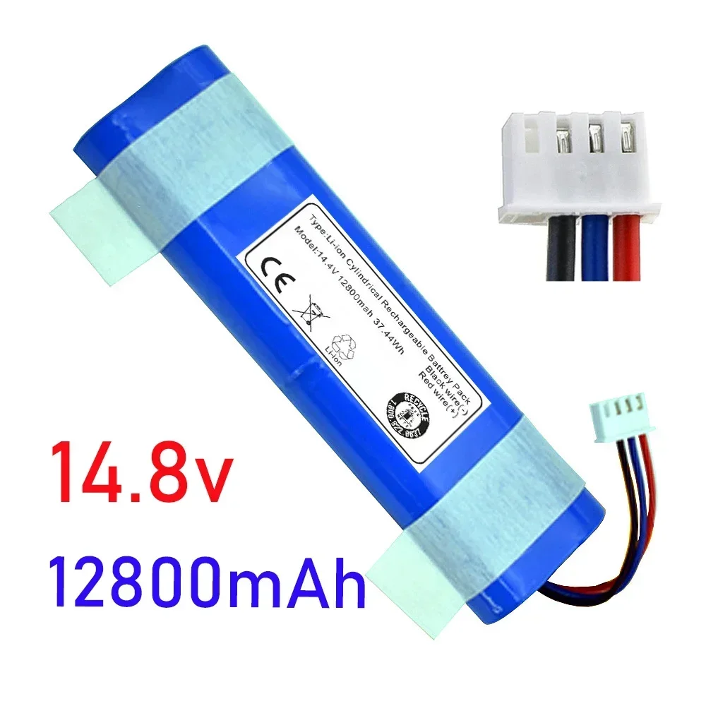 

New 14.4V 12800mAh Robot Vacuum Cleaner Battery Pack for Ecovacs Deebot Ozmo 900, 901, 905, 930, 937