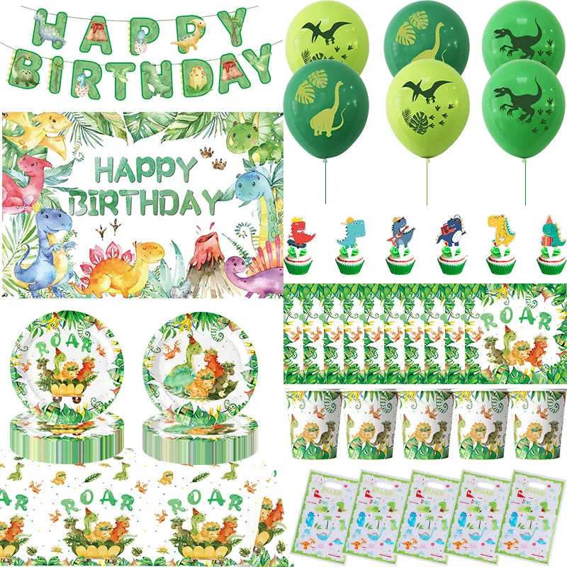 Dinosaur Birthday Set 1
