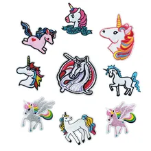 Unicorn Cloth Stickers Shoes Hats Clothing Accessories Embroidery Embroidery Cloth Stickers Cartoon Clothing Embroidery Stickers