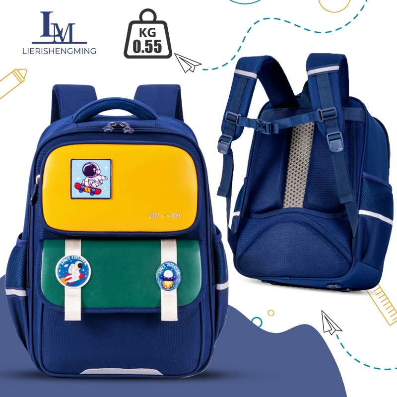 Comfort Spinal Support School Bag Ergonomic Primary School Bag Kids Boys Backpack Girls Student Bag 1