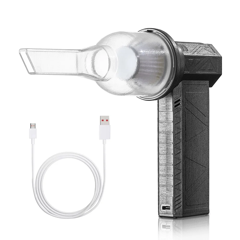 

Mini Turbo Jet Fan 52m/s Turbo Violent Fan 130000 RPM Rechargeable Powerful Blower for Car Drying Cleaning Camping Outdoor