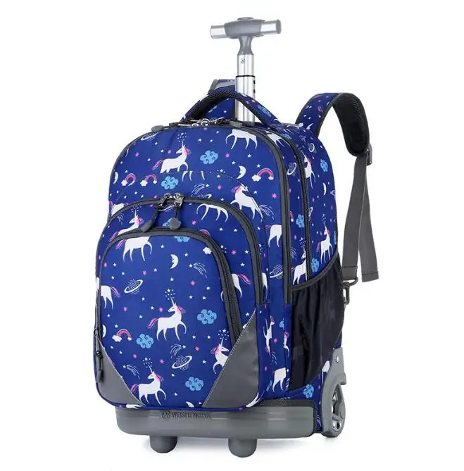 Kids Rolling School Backpack 6