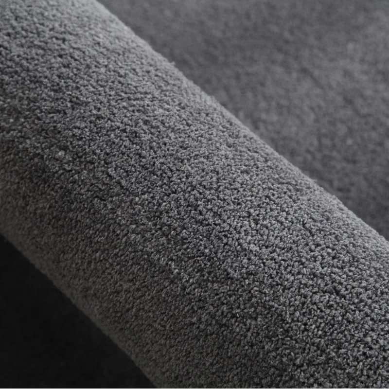 Ultra Soft Short Plush Carpet Anti Slip For Living Room Modern Sofa Area Rugs Children's Bedroom Game Mats Bedside Carpet Gray 2