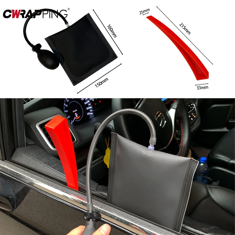 2 Sacchetti Gonfiabili A Cuneo Per Sollevamento - Fino A 135 Kg, Per Porte, Finestre, Auto - Foto 9