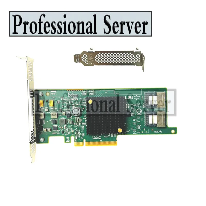 LSI 9207-8i RAID 컨트롤러 카드, 6Gbs SAS HBA P20 IT 모..