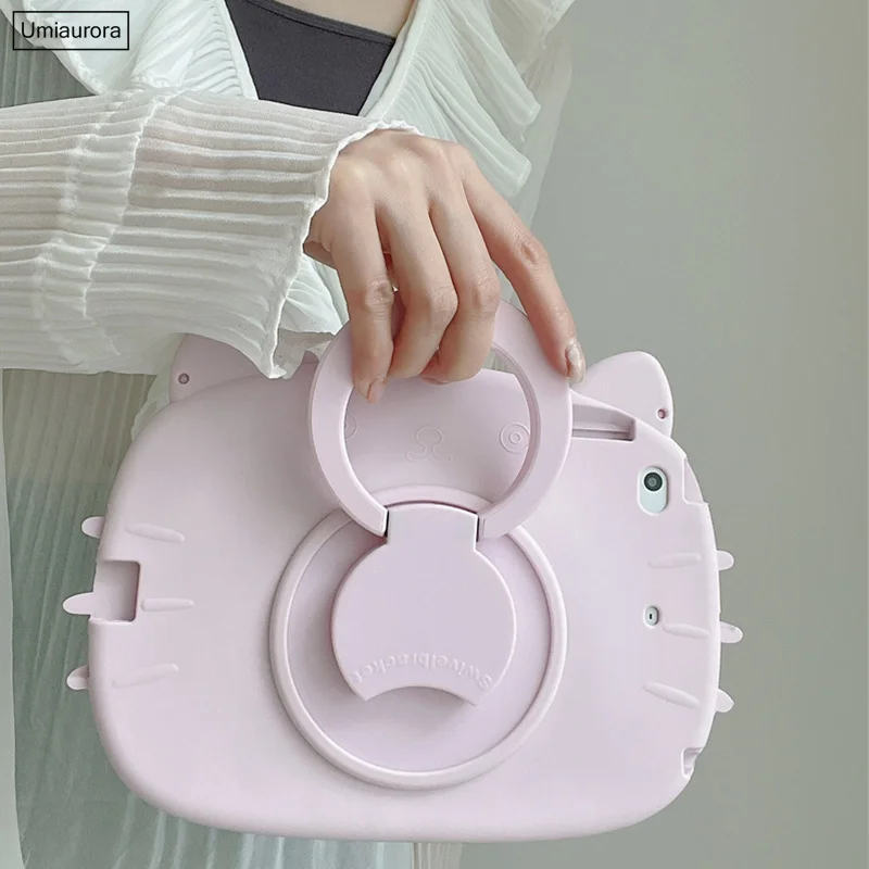 Kids Cartoon Handle Stand Cover