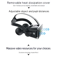 Virtual Reality VR Glasses 3D Headset Bluetooth Devices Smart Phone Helmet Goggles Lenses Smartphone Viar Headphones Cell Mobile - Image 3