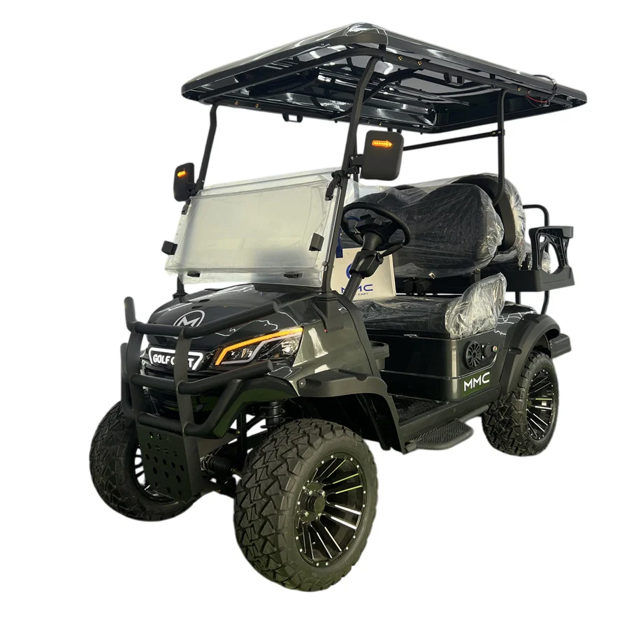 2025 Golf Cart Rental Luxurious Street Legal Lithium Battery Electric Lifted Nice Wheels Golf Car Cart - Image 2