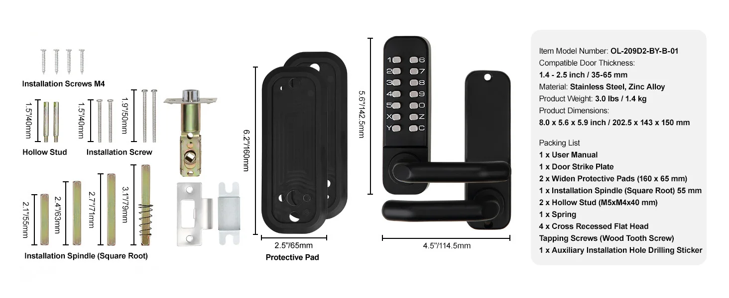 complete lock setup