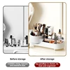 360°Rotating Makeup Organizer for Vanity Makeup Brush Holder Cosmetic Organizer Lipstick Eyebrow Pencil Holder Jewelry Container 5