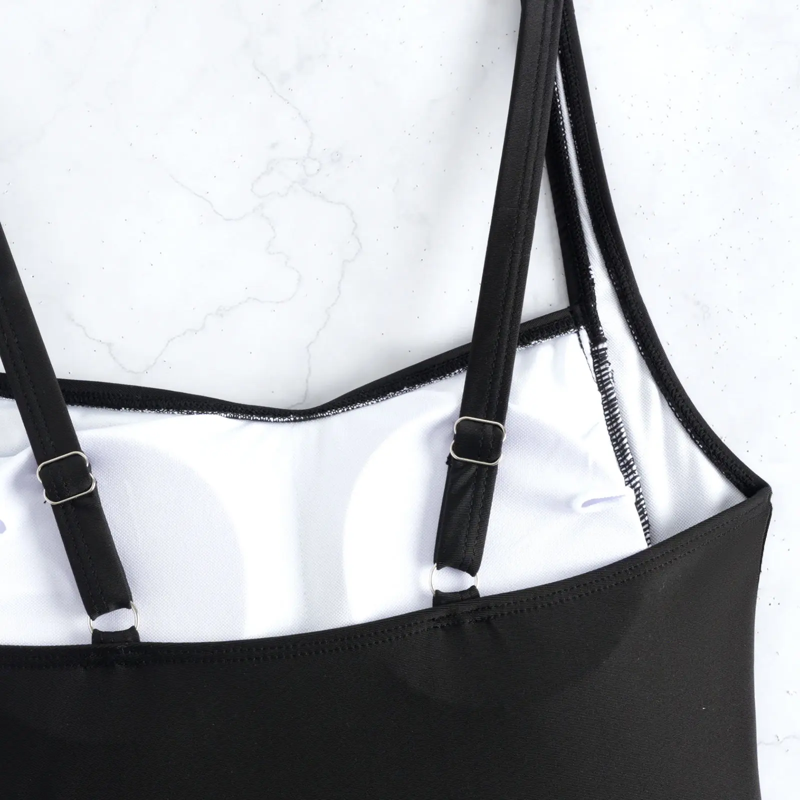 Strappy Tankini Set Two Pieces Swimwear Female Beach Wear Swimsuit S52ba02dea6dd40378d9aadaa8f8f6112y