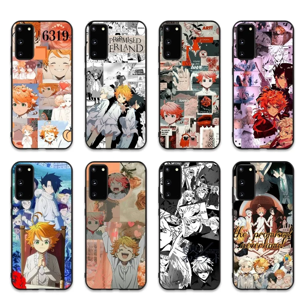 Anime The Promised Neverland Phone Case For Samsung S 9 10 20 21 22 23 30 23plus lite Ultra FE S10lite Fundas