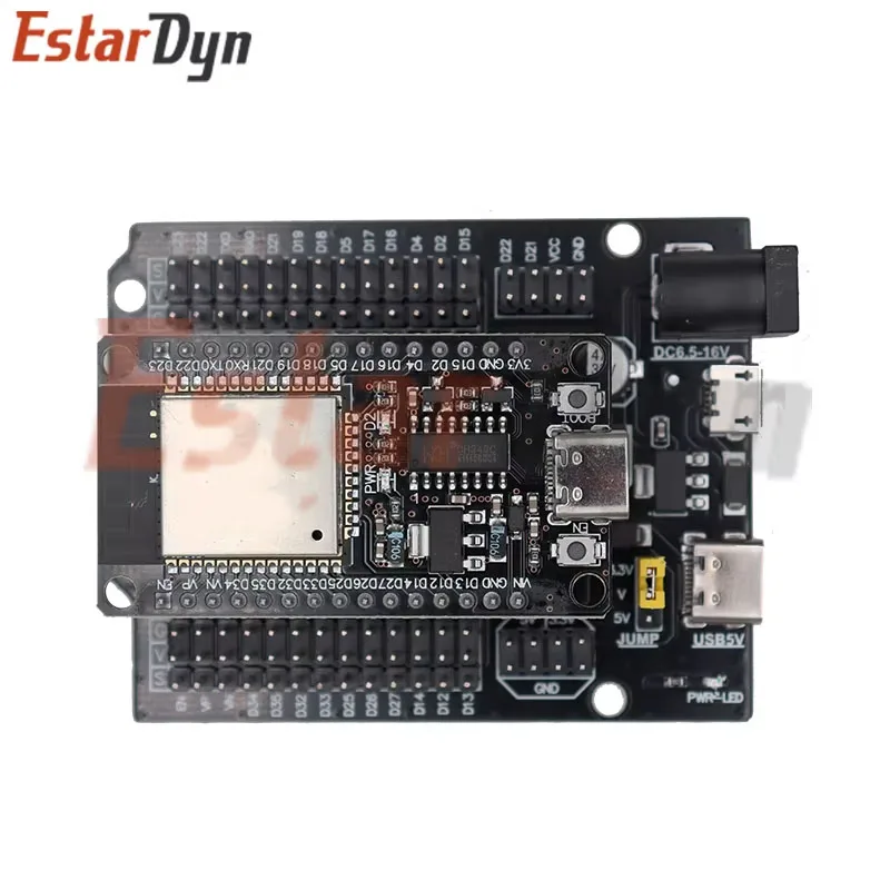 รูปสินค้า ESP32 บอร์ดพัฒนา WiFi+Bluetooth USB-C สำหรับ DIY