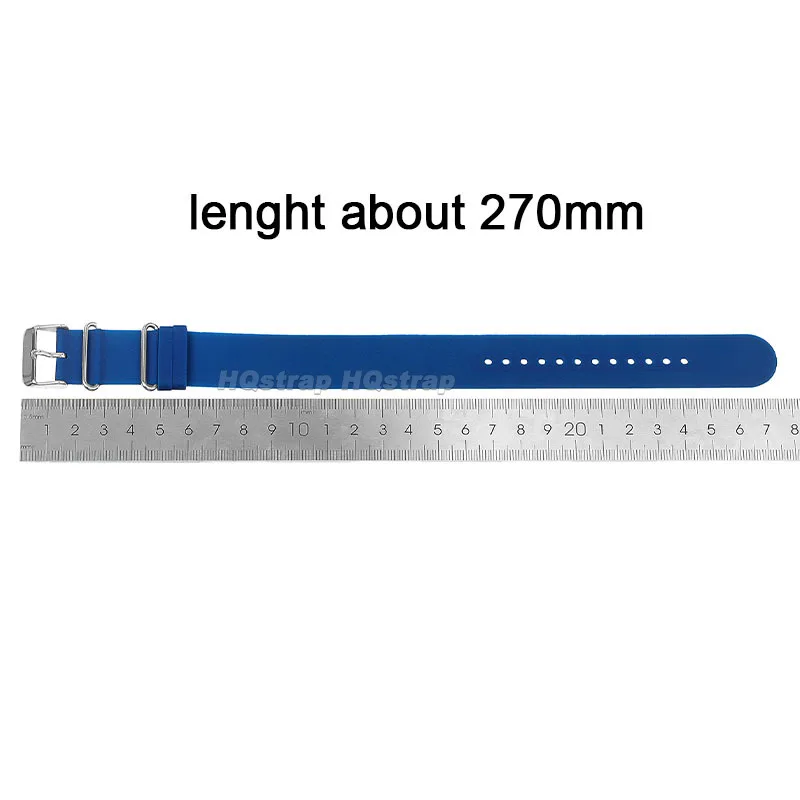 Premium Silicone Sport Watch Strap - Soft and Comfortable Wristband, Waterproof and Durable