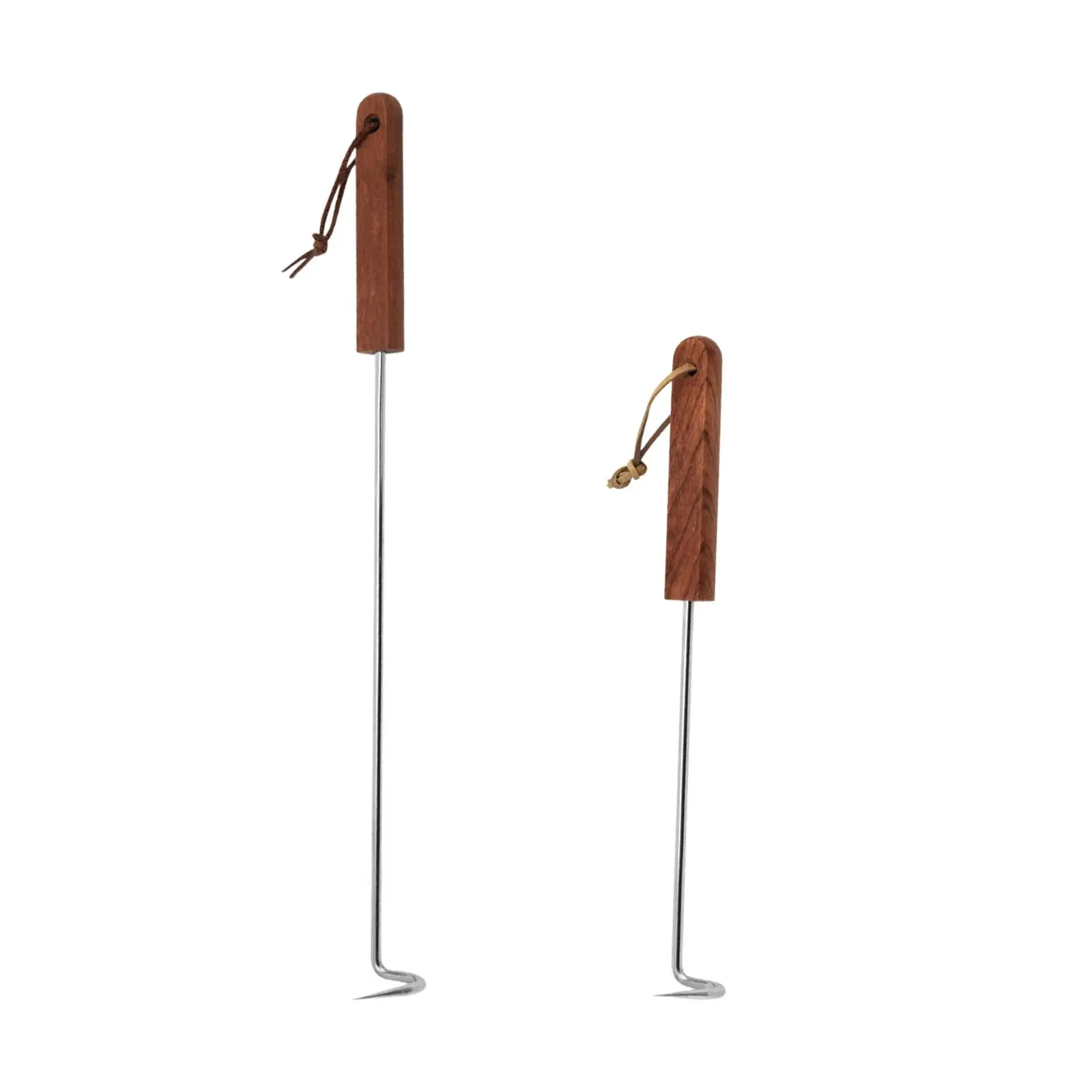 Food Flipper Hook Grill Accessories Stainless Steel BBQ Meat Turner Hook for Sausages Vegetables Meats BBQ Grill Flipping,barbecue tools,spatula turner