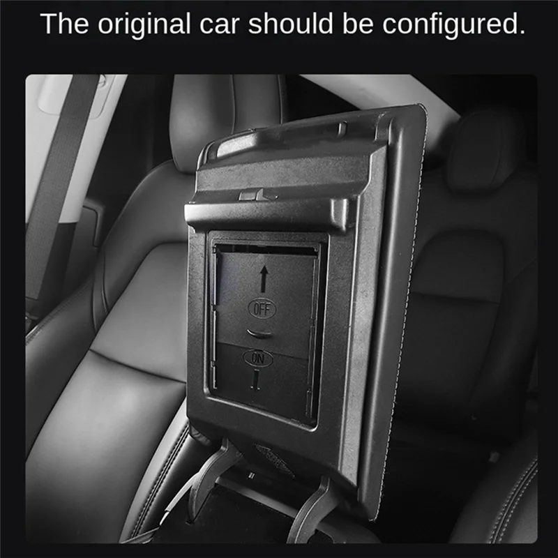 Altamente raccomandato. Per Tesla Model 3 Model Y 2017-2023 Organizzatore della console centrale - immagine 6