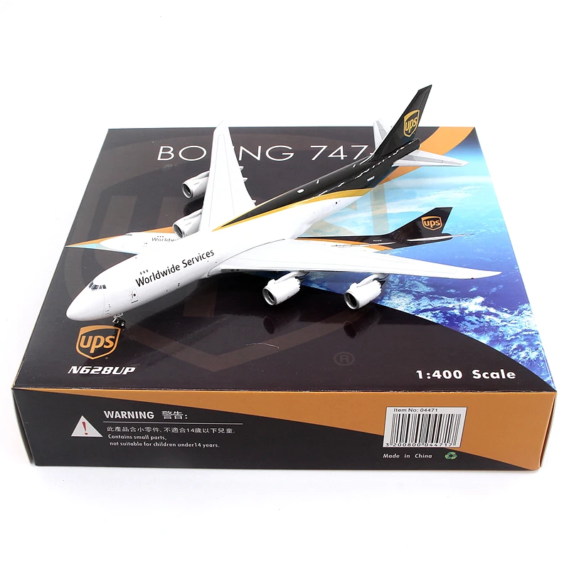 タイ国際航空 ups ノベルティ Scale1:400 A380　B747 CATEGORY タイ国際航空 | ひこーきちゃん