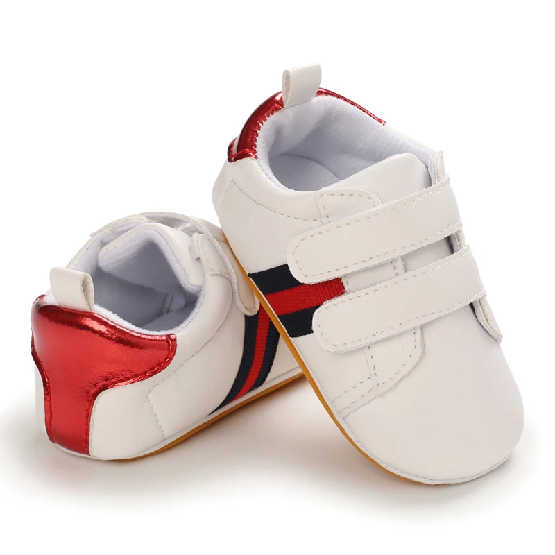 Newborn Children's Shoes Boys And Girls' Fashionable Rubber Soled Sports Shoes The First Baby Trend Shoes Boys' Walking Shoes 4
