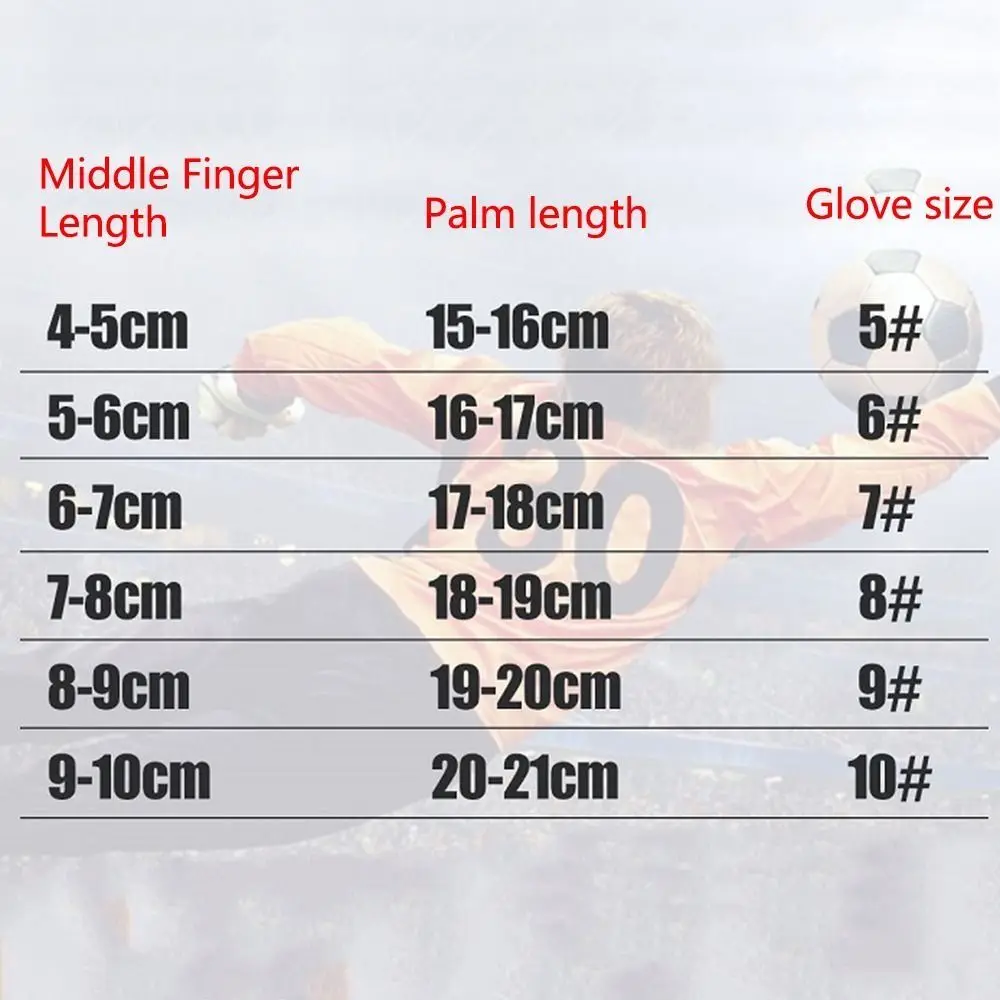 Durable Finger Protection Goalie Gloves 6