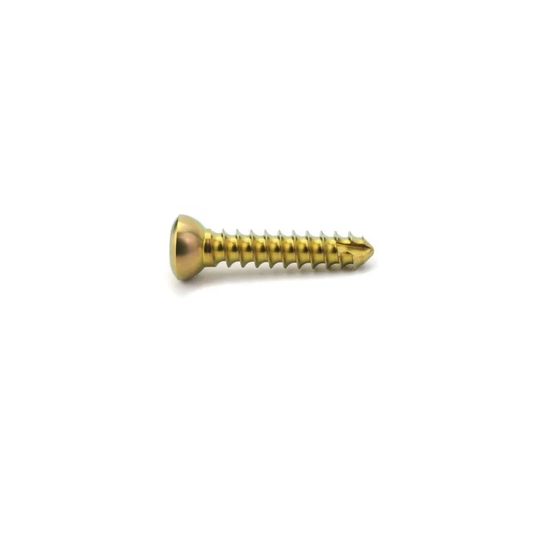 Veterinary Surgical Instruments 2.4mm Titanium Star Drive Self-tapping Cortical Screw Veterinary Pets Mascotas Orthopedic Surgical Implant Instruments