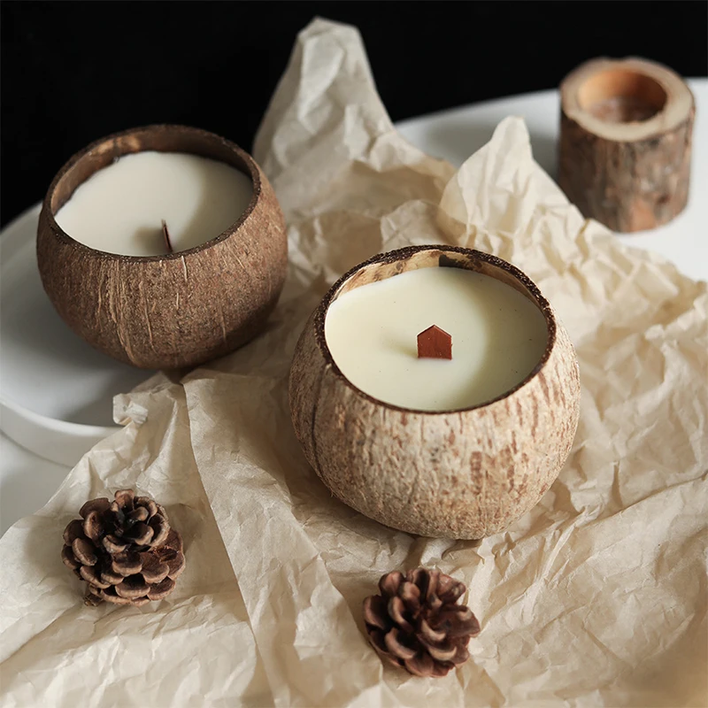 500g/1kg Coconut Wax DIY Handmade Aromatherapy Candle Raw Material Homemade  Aromatherapy Festival Candle Handmade Gift - AliExpress