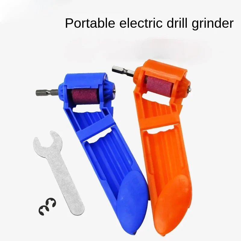 Portable Drill Sharpener Twist Drill Sharpener Corundum Grinding Wheel Drill Tool 2-12.5 MM