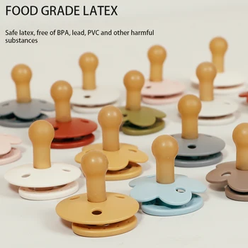 High Quality Baby Silicone Pacifier Solid Color Baby Nipple Accessories BPA Free Soft Newborn Dummy For Babies Toy 2
