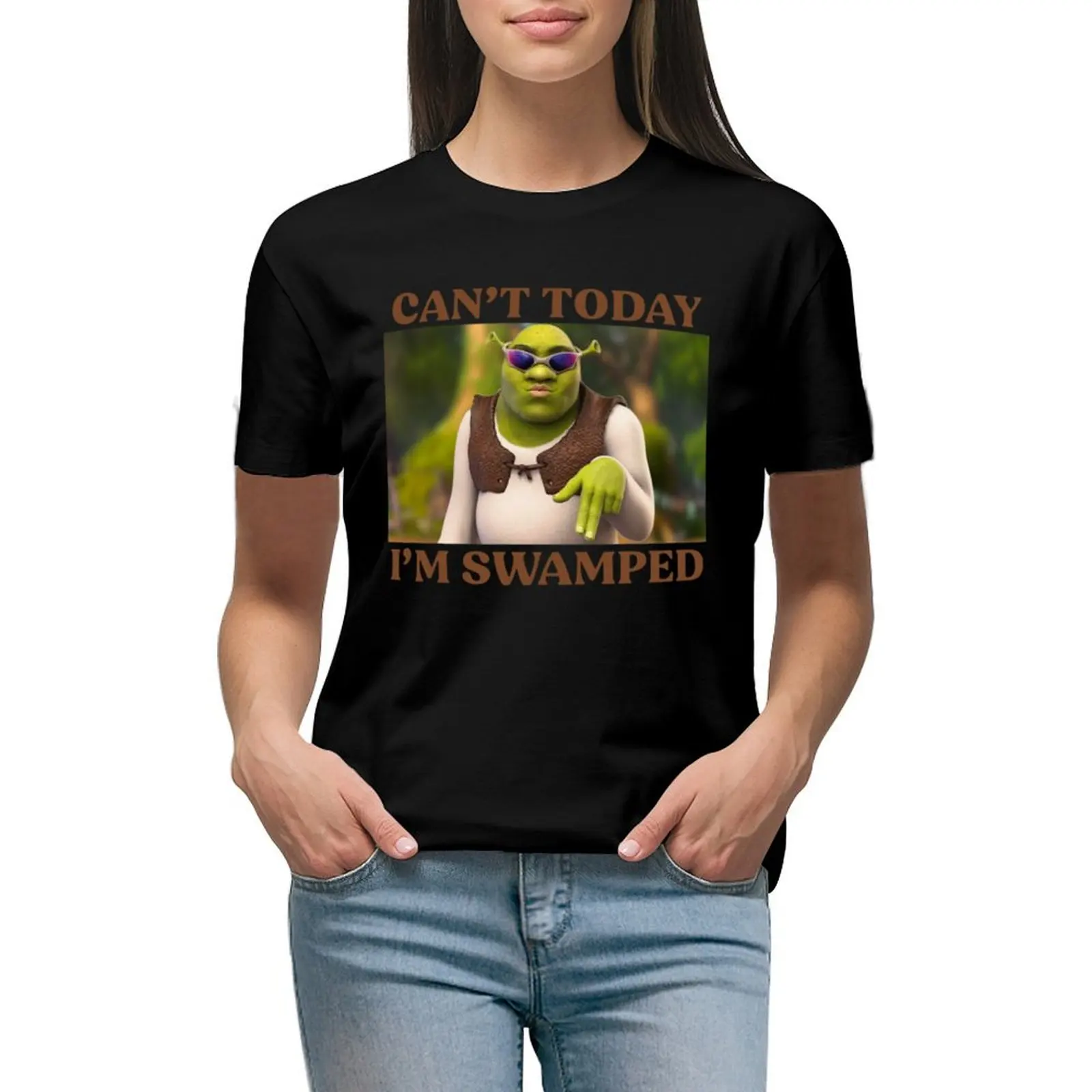 

Can't Today I'm Swamped T-Shirt customs design your own quick-drying womans clothing