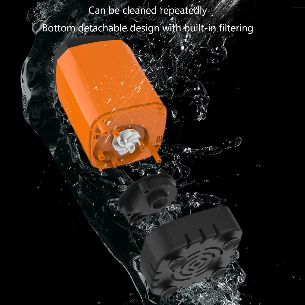Electric Shower Pump Portable Hiking Camping Shower IPX7 Waterproof Easy To Use for Backpacking Travel Beach Pet shower pump