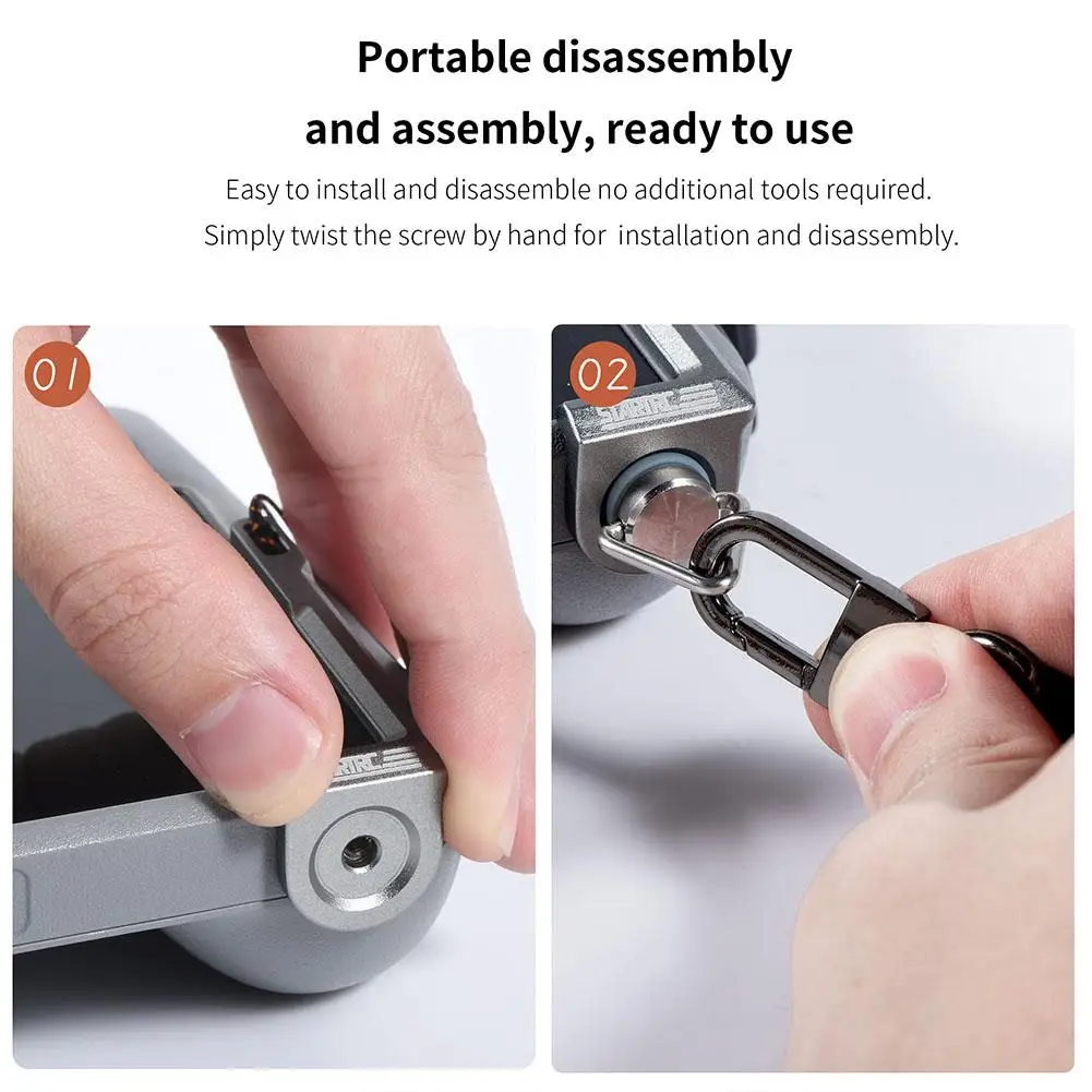 Sangle équilibre télécommande drone DJI Mini 4 Pro - Argent