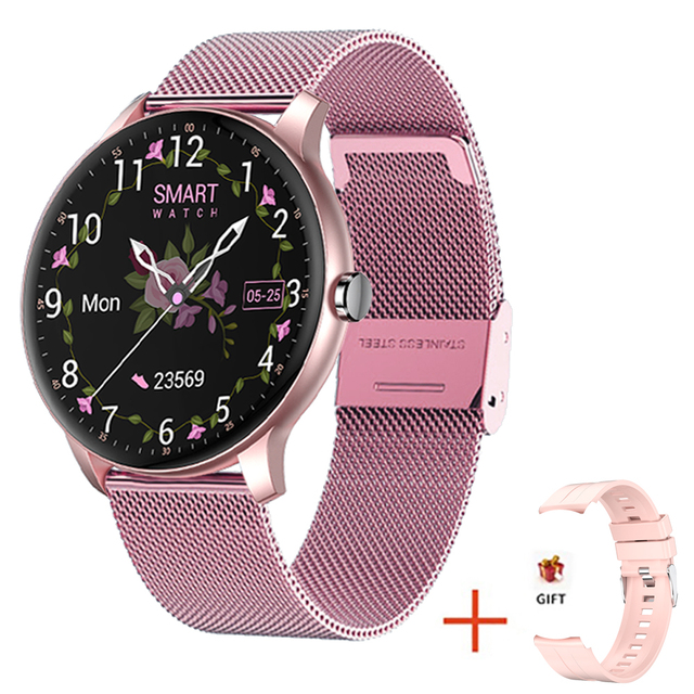 Smart Watch Women Dial Call Fitness Tracker Men Watch Support Hebrew ip67 Waterproof Anwser Call Smartwatch For Android ios