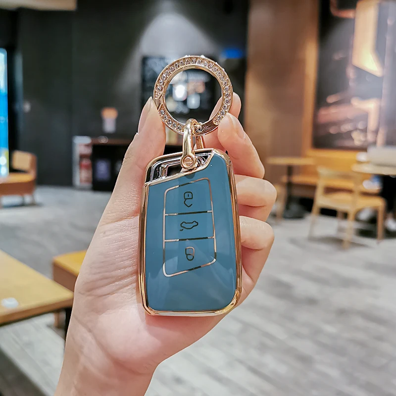 Cover Chiave/telecomando per Volkswagen VW Polo Golf 9 Cover Chiave/telecomando per Volkswagen VW Polo Golf - S52bb6b86d77145bb8115dc931bd4294bm