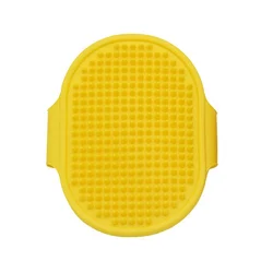 Pet Comb Stainless Steel Needle - Hair Removal & Grooming Brush (Yellow)