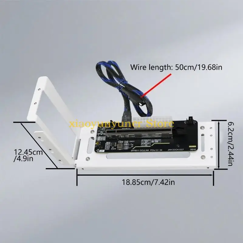 P9JB DOCK OC7 M.2 NVMe GPU 도크용 외부 그래픽 도크 노트북 GPU 브래킷