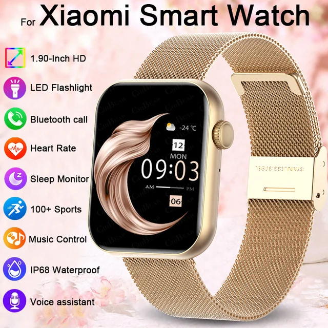 2025 New Women Smart Watch 1.90” HD Display