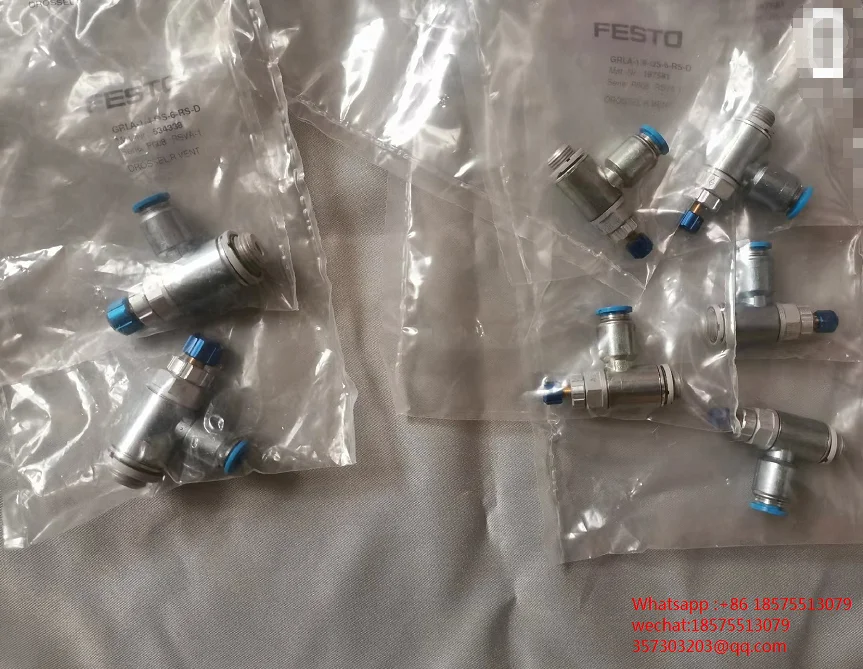 FESTO GRLA-1/4-QS-6-RS-D 534338 GRLA-1/8-QS-6-RS-D 197581 Ʋ 