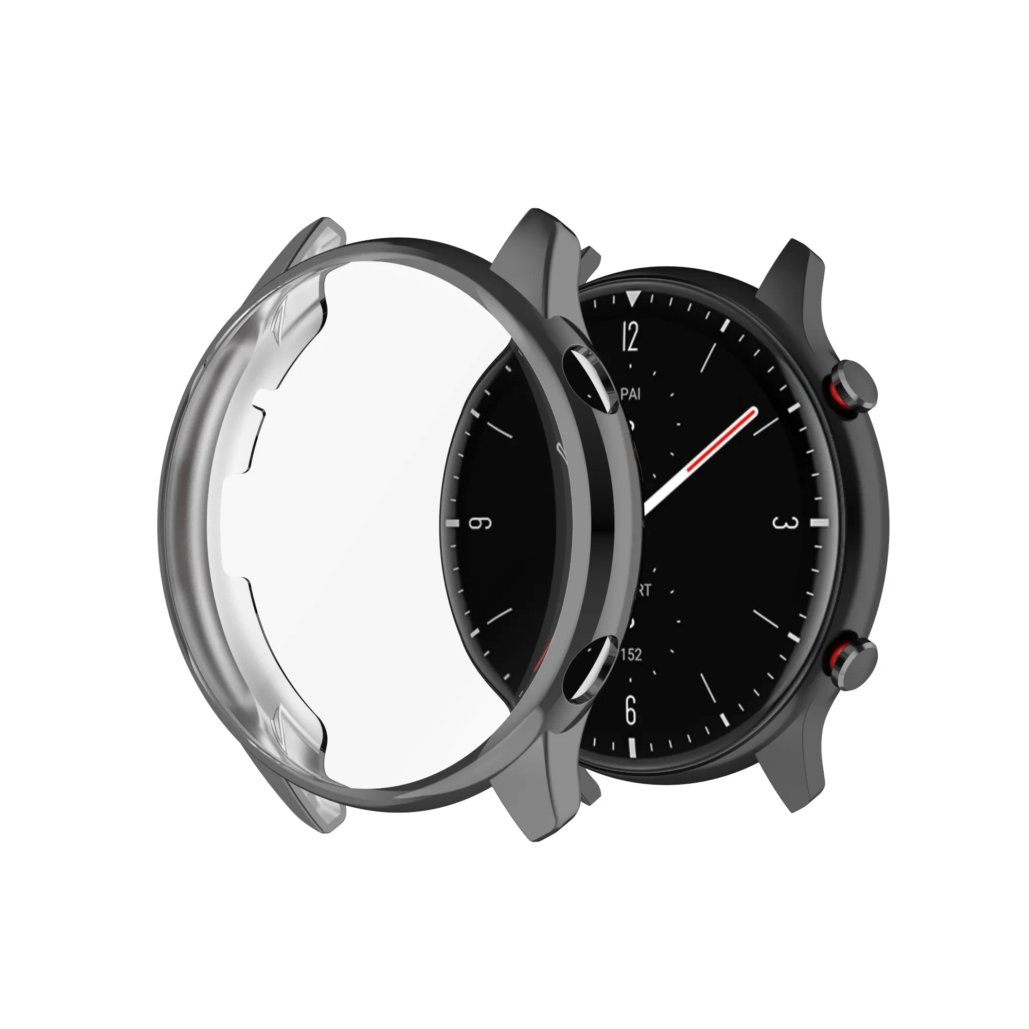 Watch Protective Cover Case Screen Protector For Amazfit GTR 2e GTR2 Smart Watch TPU