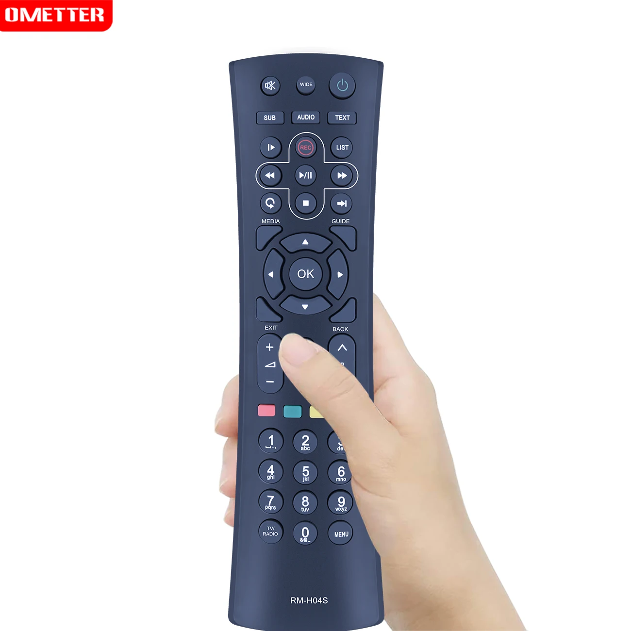 ALLIMITY Telecomando Sostitutivo Per Decoder Humax HD Nano (RM-H04S / RMH04S), Nessuna Programmazione - 3