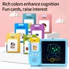 Talking Flash Cards LCD Writing Tablet Board Pad Toy Learning Education Preschool Montessori Speech Therapy Autism Toys for Kid 3