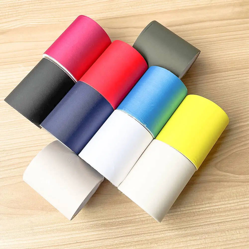 

2.4"x59" Nylon Repair Patches Self-Adhesive Waterproof 10 Colors Repair Tape DIY Shape for Clothing Down Jacket Tent Clothes Bag