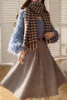 DABUWAWA Tassel Knitted Cardigan Vintage Sweater V Necl Womans Clothing Bohemian Y2k Christmas Party DA1DZK004 4