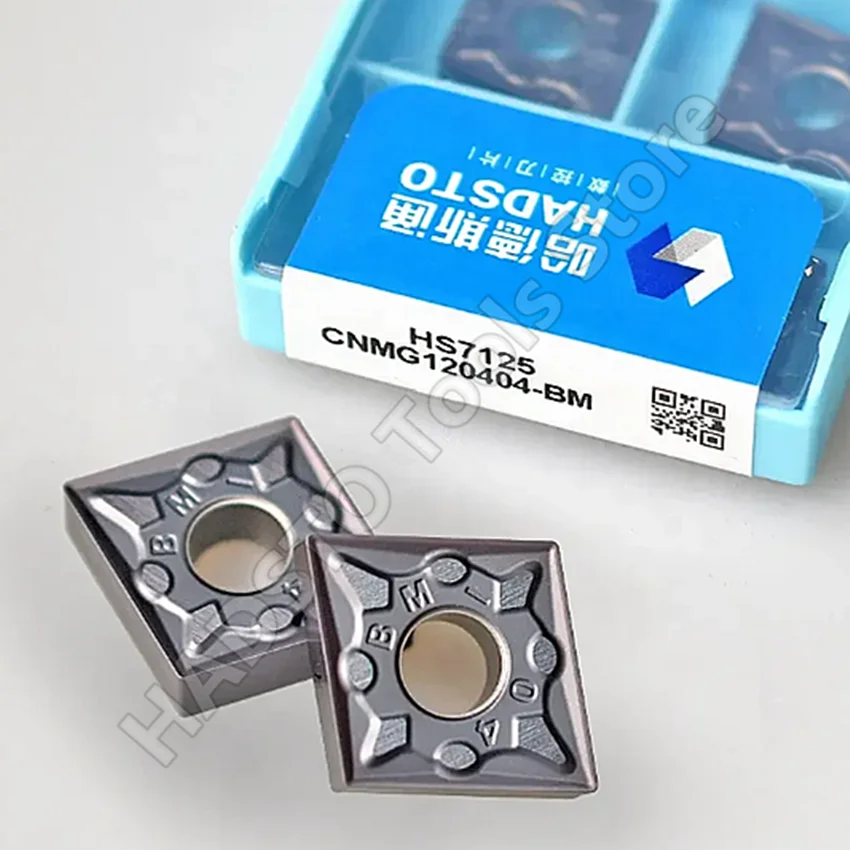 

CNMG120404-BM HS7125/CNMG120408-BM HS7125/CNMG120412-BM HS7125 CNMG431 CNMG432 CNMG433 HADSTO CNC carbide inserts Turning inserts