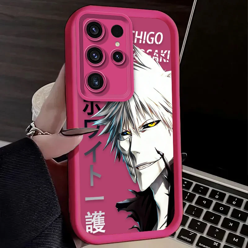 Bleach Ichigo and Rukia Phone Case - Premium Design Cover