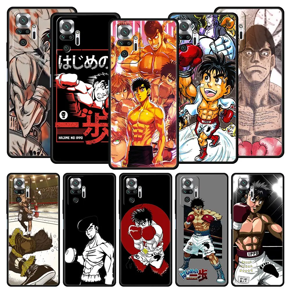 

Hajime no Ippo For Redmi 10C Case For Xiaomi Redmi Note 12 11 10 Pro Plus Silicone Phone Case 10S 9S 9 9T 8T 9C 9A 8 8A 7 Cover