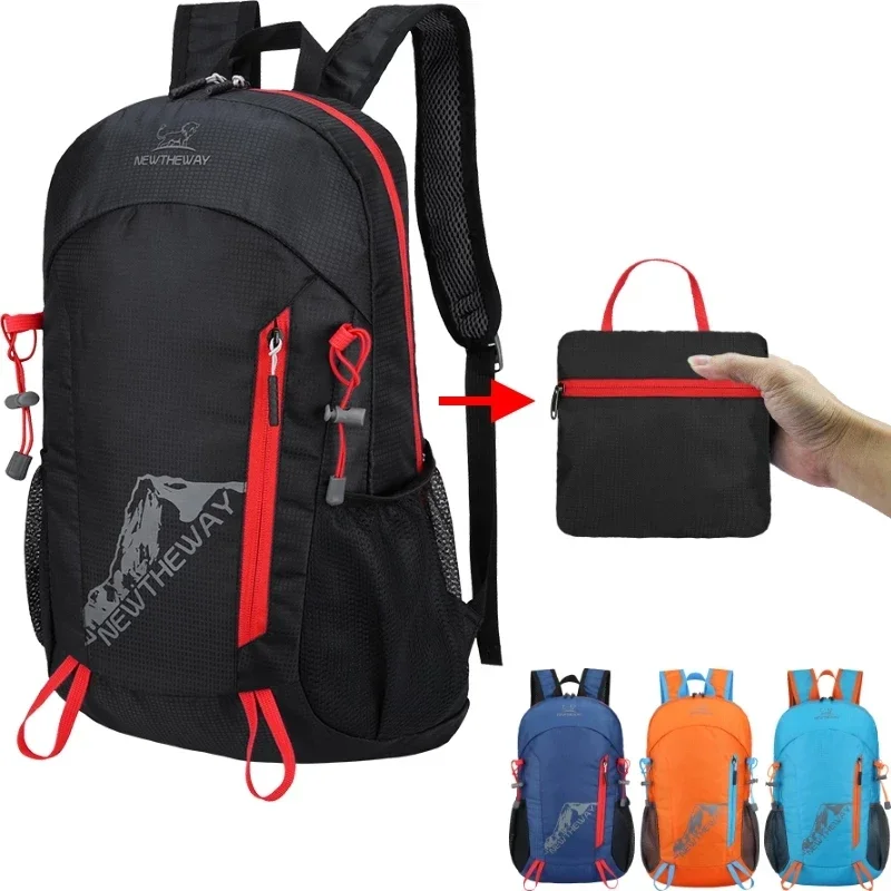 

Portable 22L Foldable Backpack Folding Mountaineering Bag Ultralight Outdoor Climbing Cycling Travel Knapsack Hiking Daypack