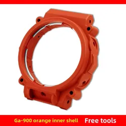 Enhanced Resin Inner Shell Watch Case Accessory for Casio G - Shock Watches (GA - 900 orange)