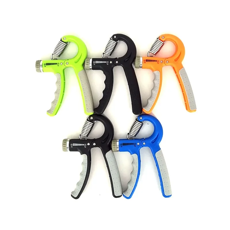 10-60Kg Adjustable Heavy Gripper Hand Strengthener Finger Trainer Finger Strength Trainer Forearm Exerciser Hand Grip Trainers Hand Grip Exerciser Hand Exerciser Hand Trainer Fitness Hand Exerciser Grip FatGrip Wrist Increase Strength Spring Finger Pinch Carpal Expander