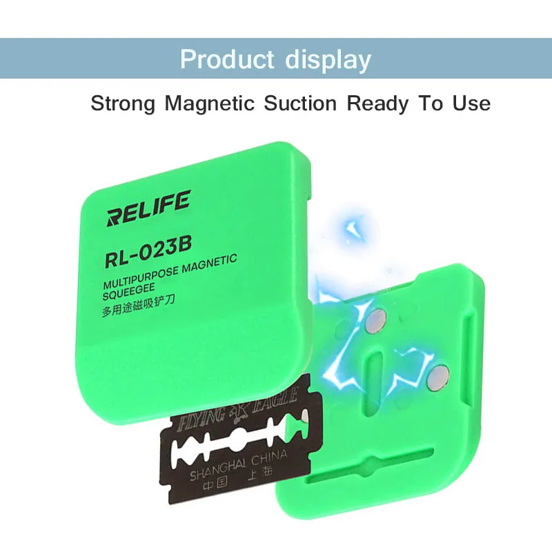 RELIFE RL-023A Preservative Screen Repair Blade High Hardness Ceramic Glue Remover for Mobile Phones